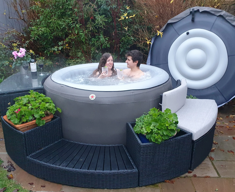 Canadian Spa Company 4 person Inflatable hot tub
