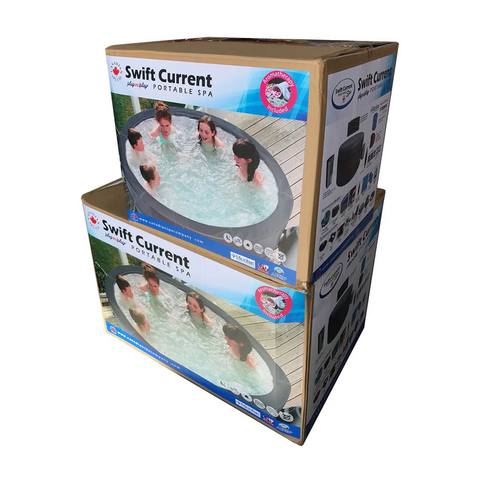 Swift Current SE - Foam Walled Portable Spa with Hard Top Lid