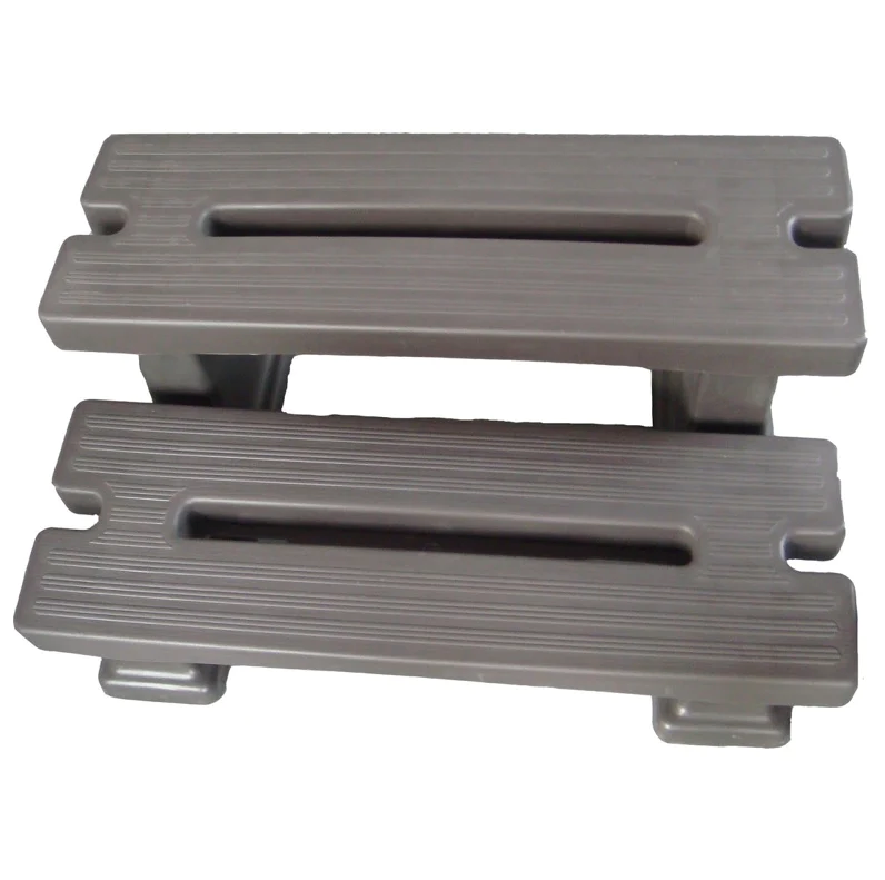 Spa Steps 2-Tier PVC - Brown