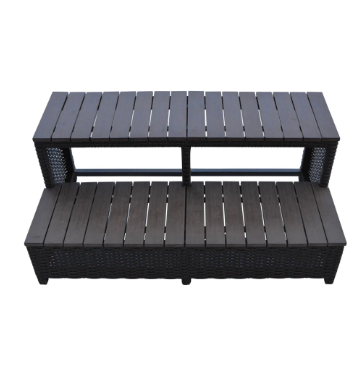 Straight Steps - To Fit Straight Edge Spas - Part Of Square Surround Furniture