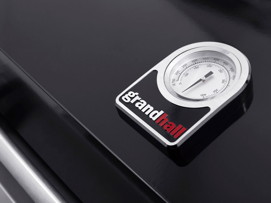 Grandhall Premium G4 Built In Gas BBQ + Cover + Regulator