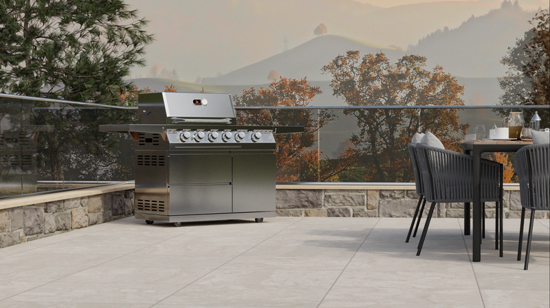 Whistler Outdoor Kitchen 4 Burner BBQ, and Double Door