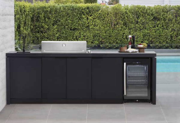 Cabinex Classic Outdoor Kitchen Proline Built-In 6 Burner BBQ Hood | 2.9Meters