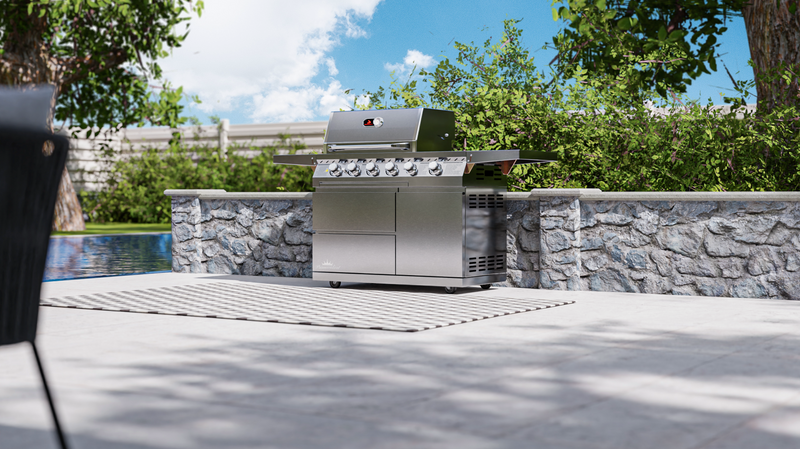 Whistler Outdoor Kitchen 4 Burner BBQ, and Double Door