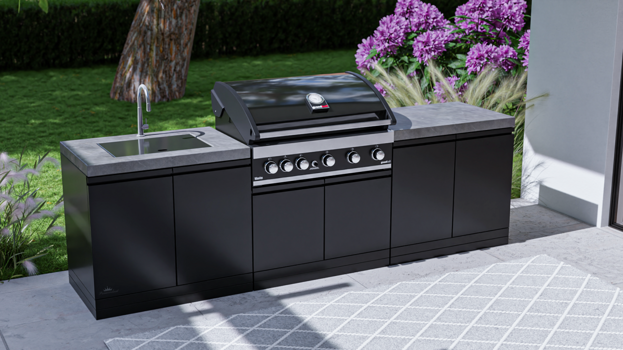 GrandPro Outdoor Kitchen 262 Series Maxim G5 + Sink + Free Pizza Oven