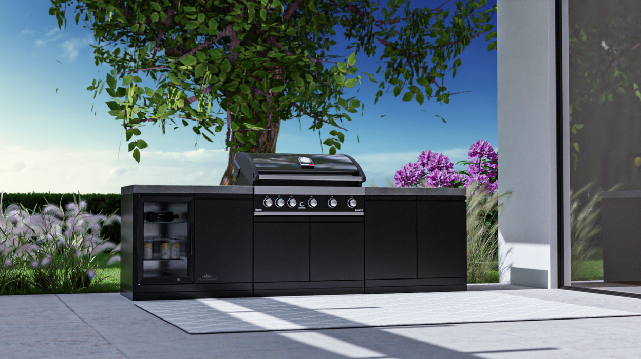 GrandPro Outdoor Kitchen 262 Series Maxim G5  + Double Fridges + Free Pizza Oven