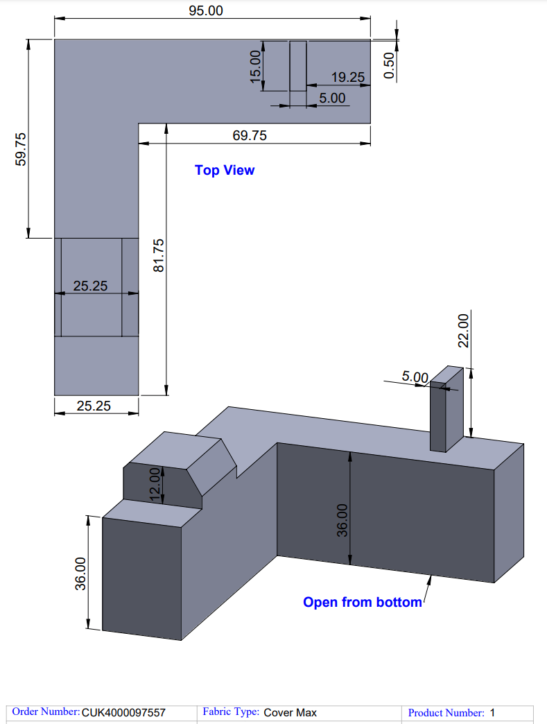 Whistler Outdoor Kitchen 4 Burner BBQ, Sink and Fridge | Marlborough | 3Meters x 2.4 Meters