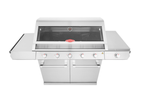 BeefEater 7000 Series Classic 5 Burner Build-In Gas Barbecue and cart