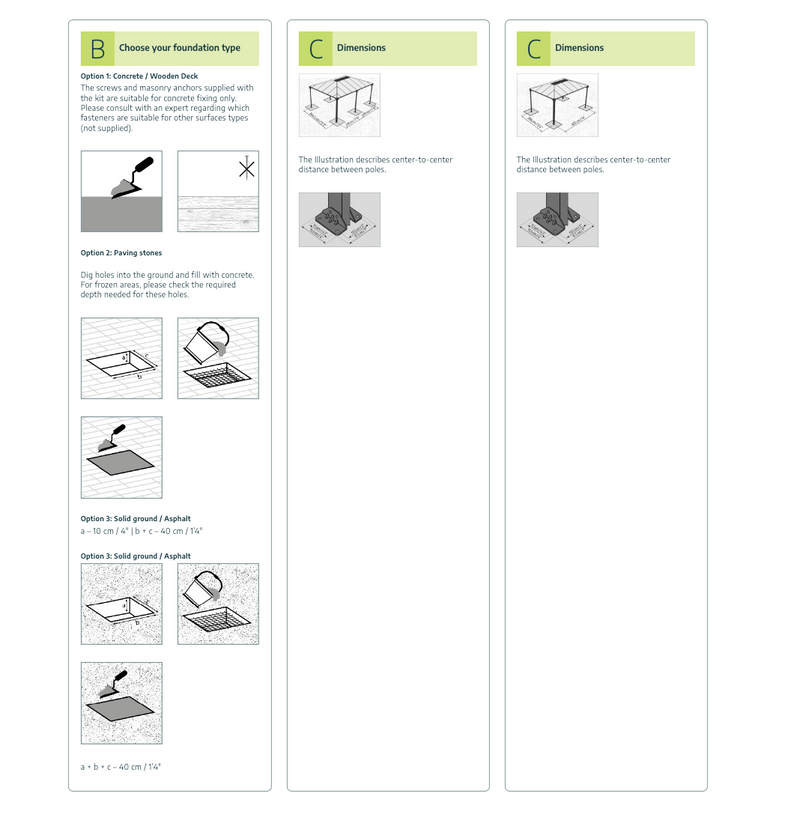 Milano 10 ft. x 14 ft. Gazebo Kit - Grey Structure