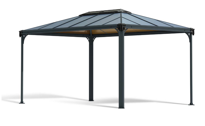Martinique 10 ft. x 14 ft. Gazebo Kit - Grey Structure