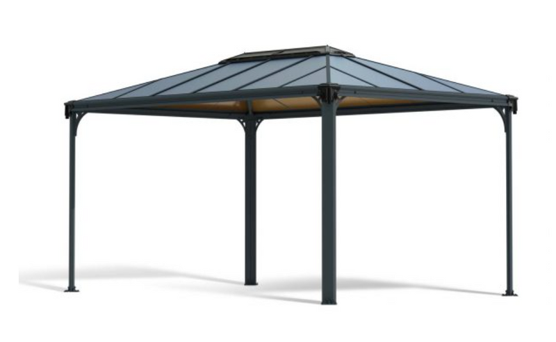 Martinique 10 ft. x 14 ft. Gazebo Kit - Grey Structure