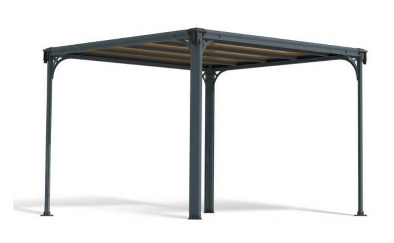 Milano 10 ft. x 10 ft. Gazebo Kit - Grey Structure