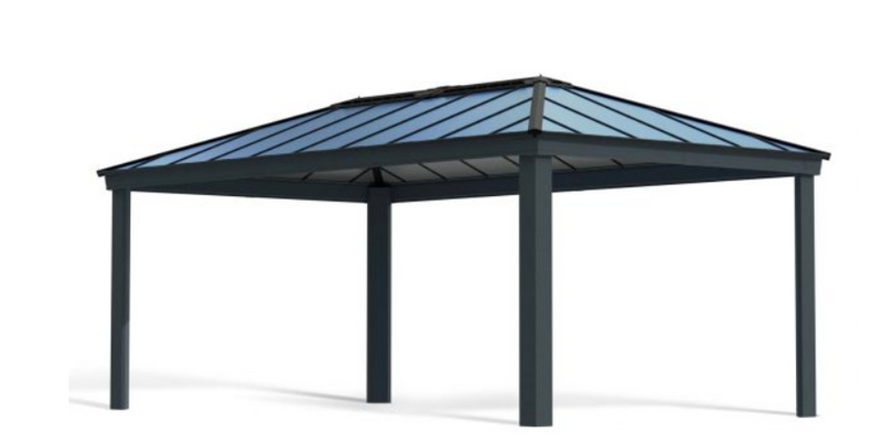 Dallas 12 ft. x 20 ft. Gazebo Kit - Grey Structure