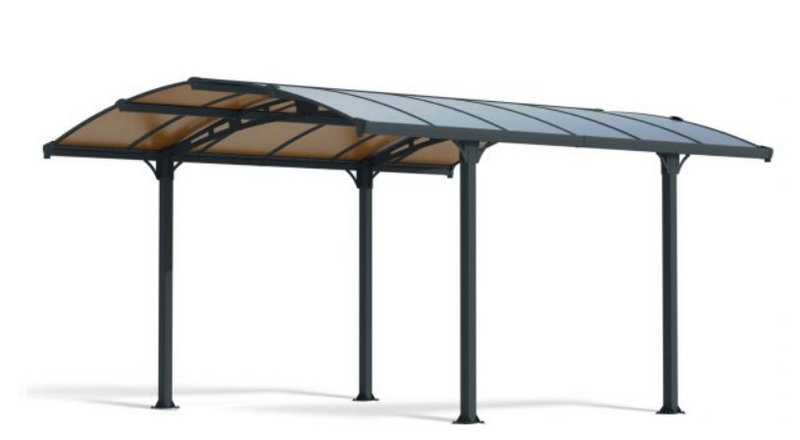 Tucson 11 ft. x 14 ft. Gazebo Kit - Grey Structure