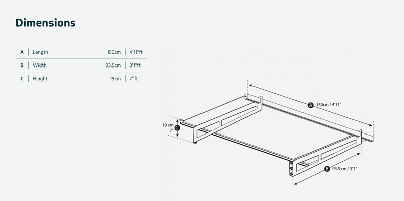Bremen 3 ft. x 4 ft. Door Awning Kit - Grey Structure & clear Panels