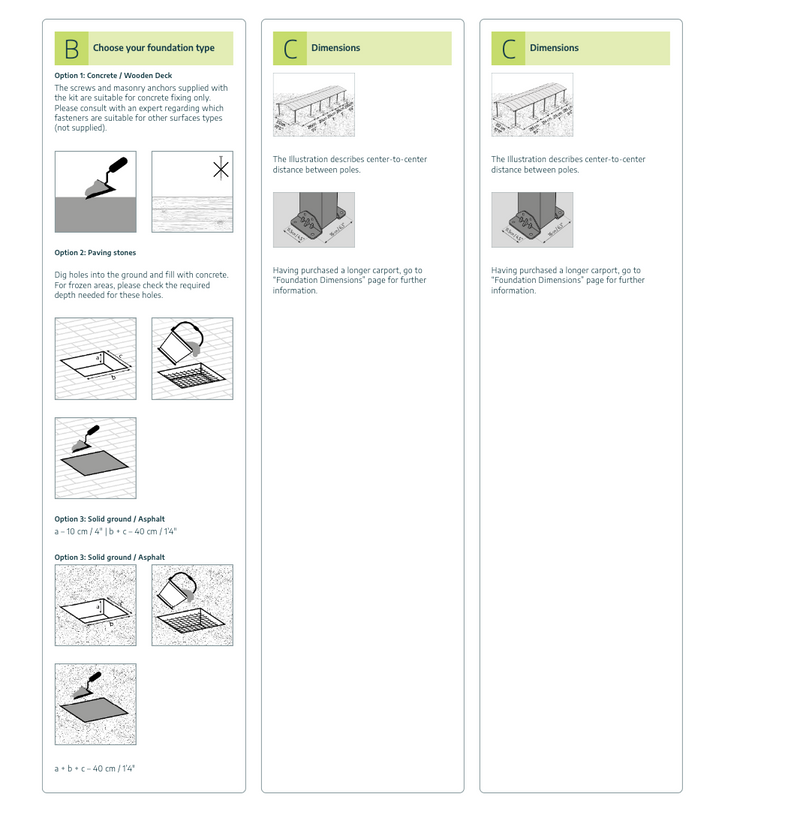 Arcadia 12' x 17' Carport - Grey Aluminium & Polycarbonate Roof Panels