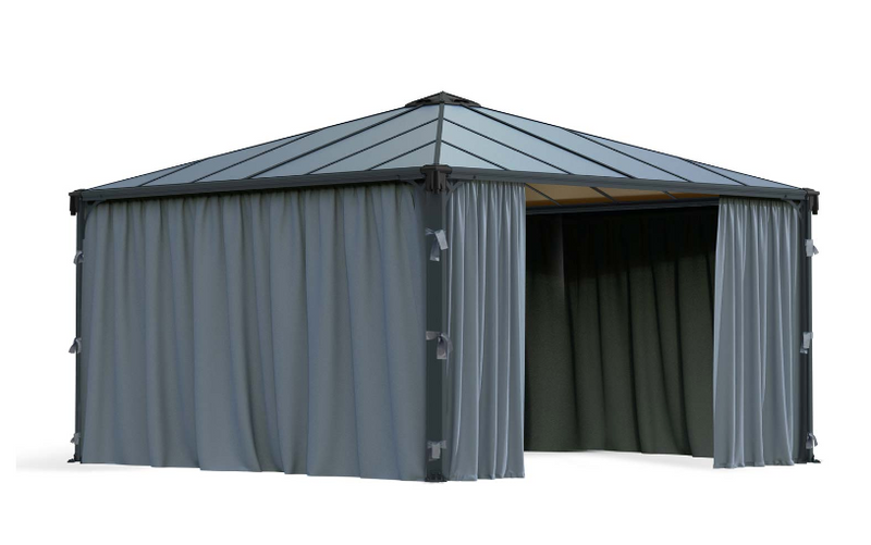 Curtain Set For Square Gazebos