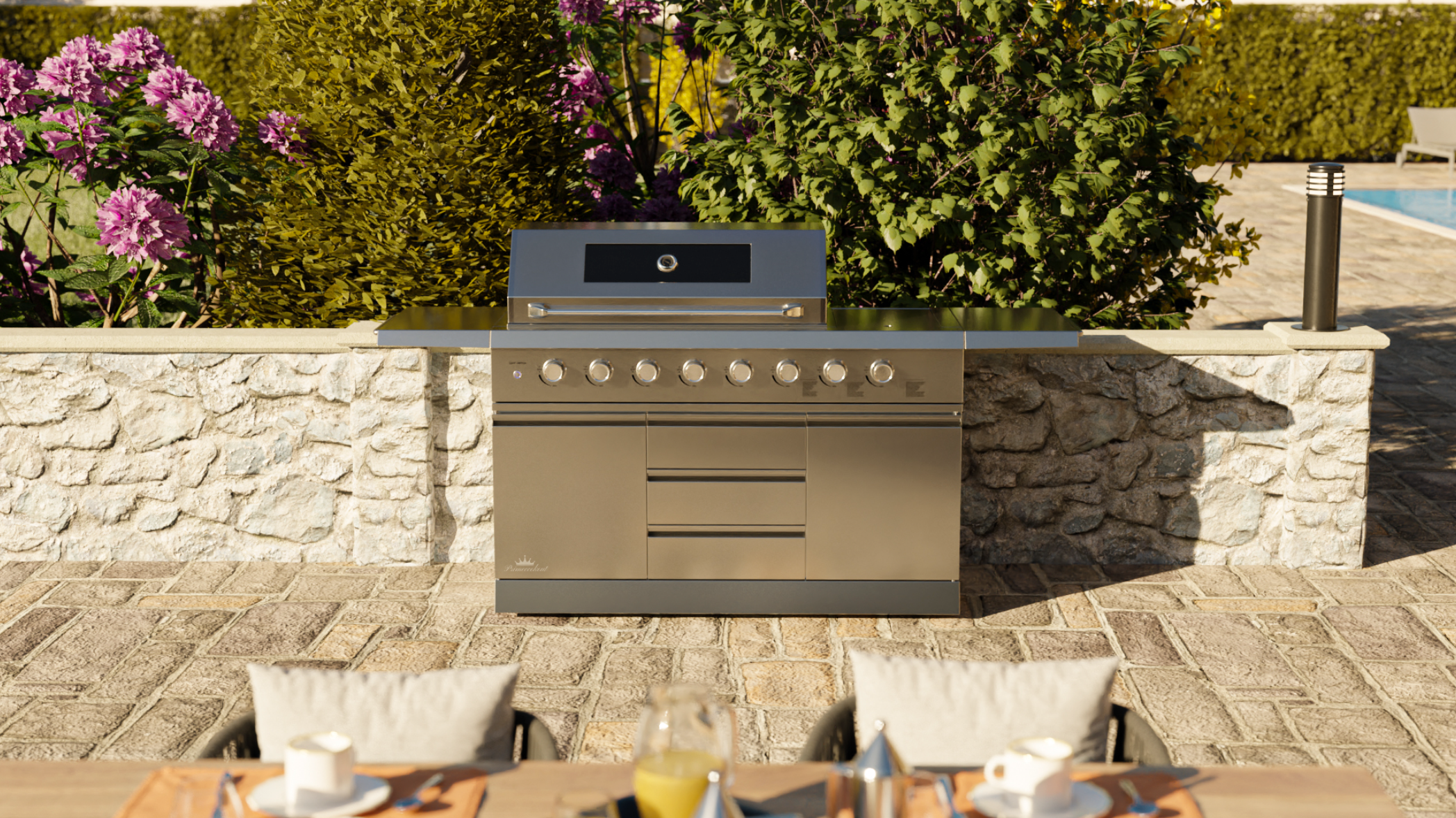 Norfolk Grills Absolute 6B Outdoor Gas Kitchen