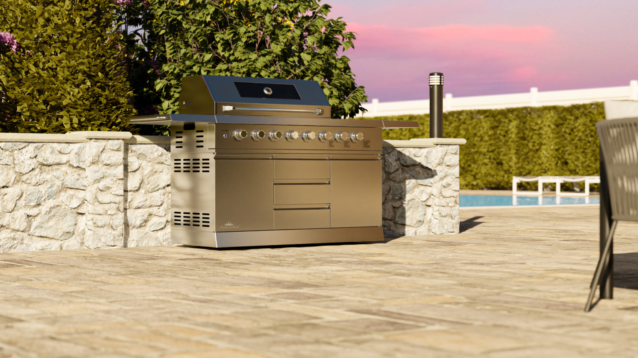 Norfolk Grills Absolute 6B Outdoor Gas Kitchen