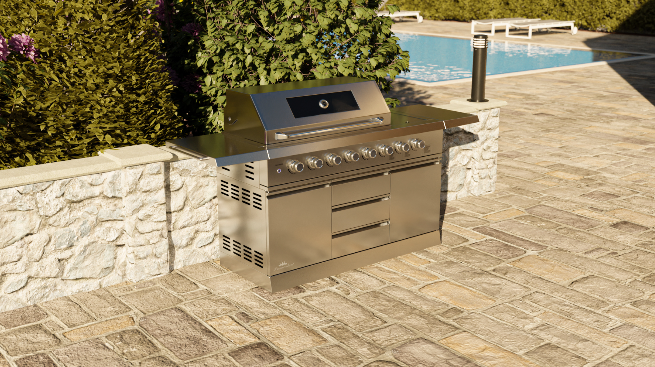 Norfolk Grills Absolute 6B Outdoor Gas Kitchen