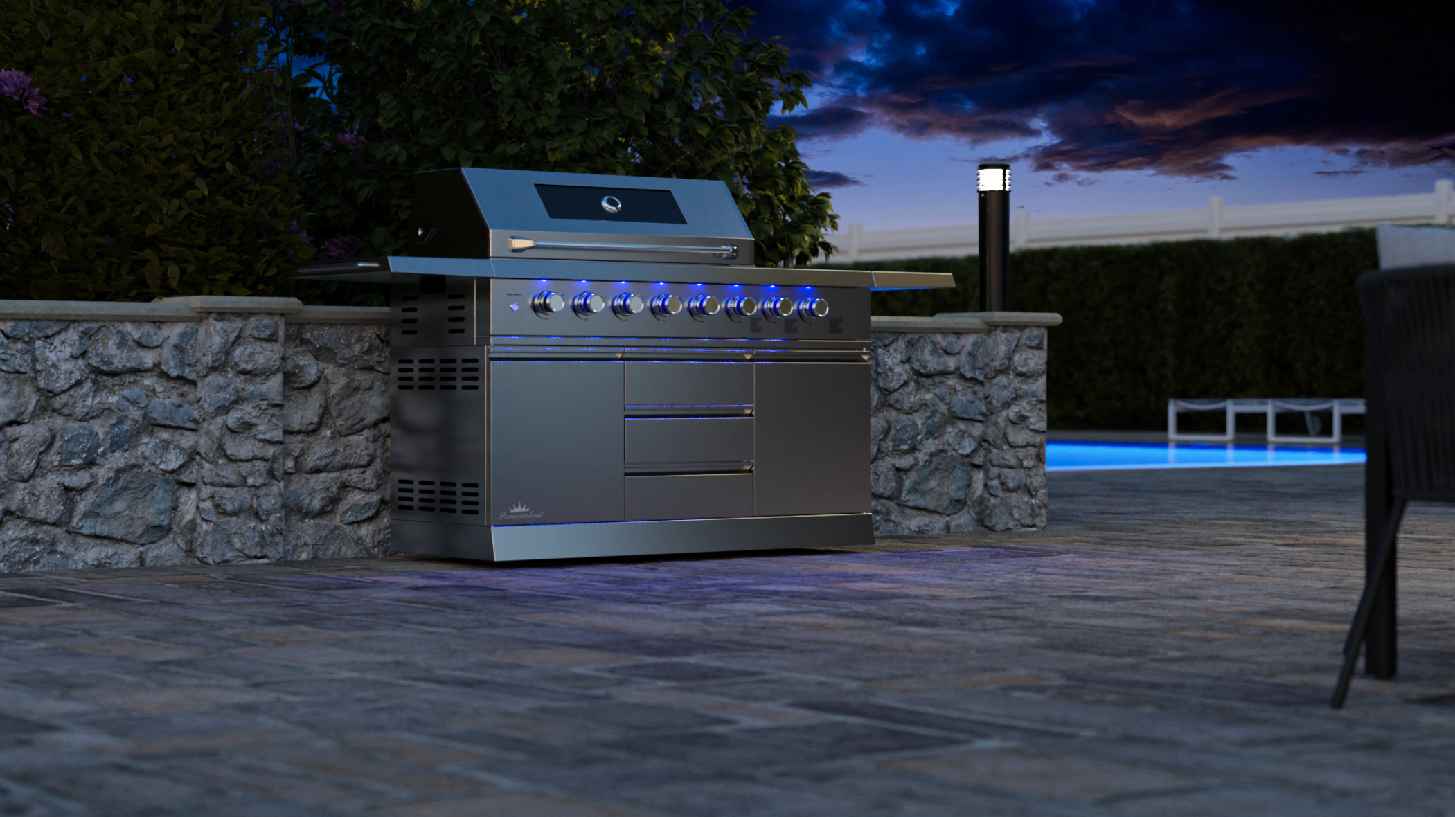 Norfolk Grills Absolute 6B Outdoor Gas Kitchen