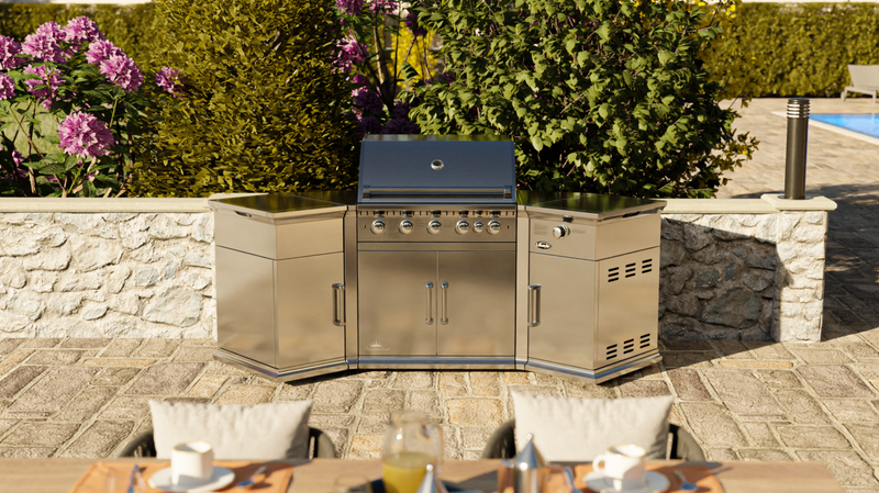 Lifestyle Bahama Island Steel Gas Barbecue
