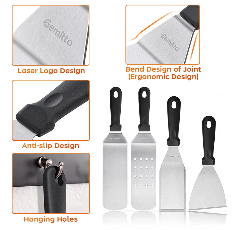 BBQ Accessories Set 10 pcs