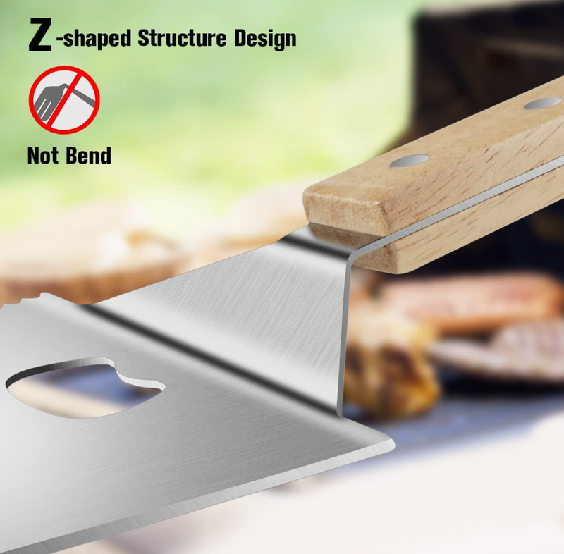 Grill Accessories BBQ Tools Set, 10 Pieces Stainless Steel Grilling Kits