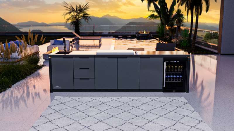 Cabinex Premium Outdoor Kitchen Proline Flat lid (Barbecue Not included)