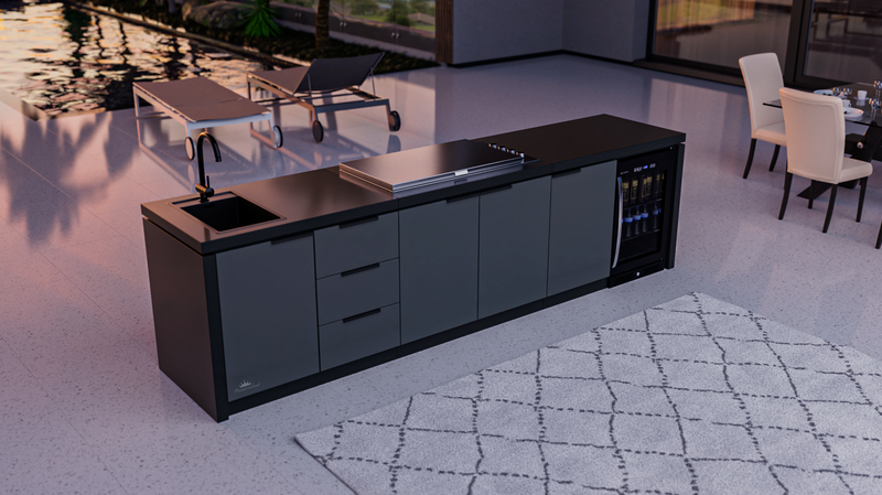 Cabinex Premium Outdoor Kitchen Proline Flat lid (Barbecue Not included)