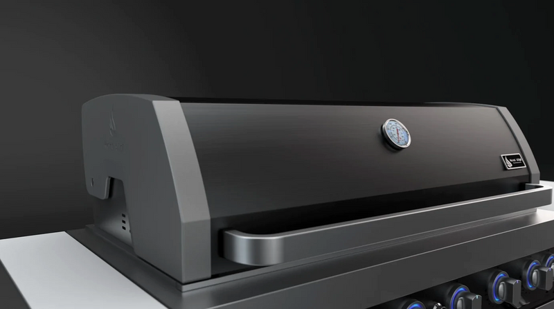 Mont Alpi Outdoor kitchen Black, Fridge and Weather Cover - 2.4m