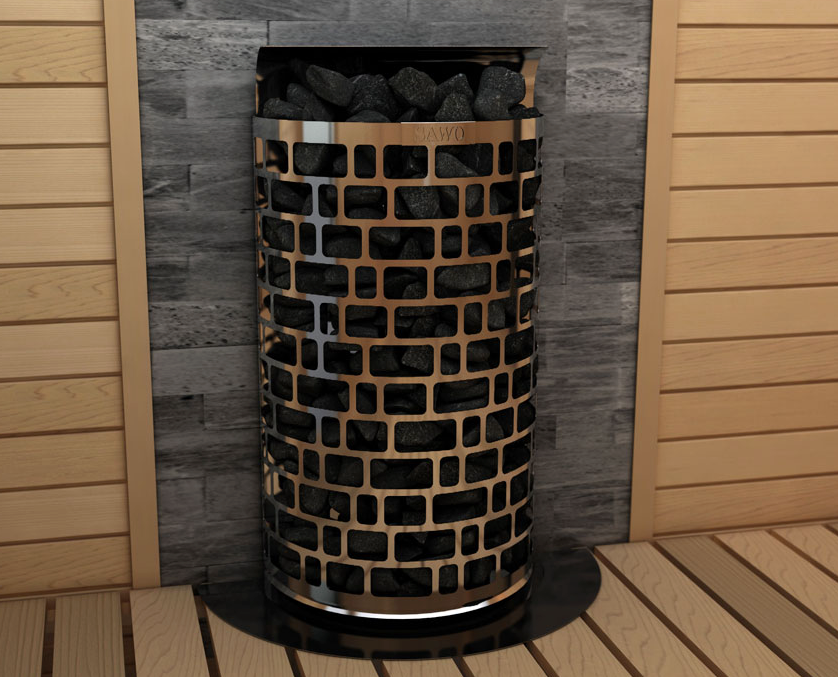 Sauna stove ARIES - Wall-mounted (including integrated controller)