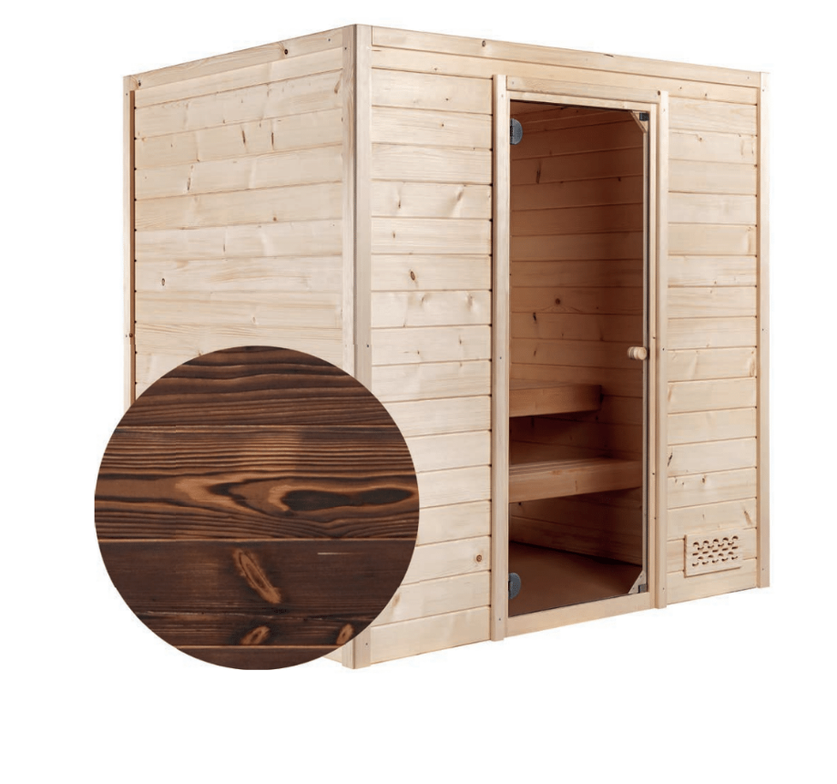 Sauna Hanscraft OULU RUSKETUS HSR2 | 3 People |