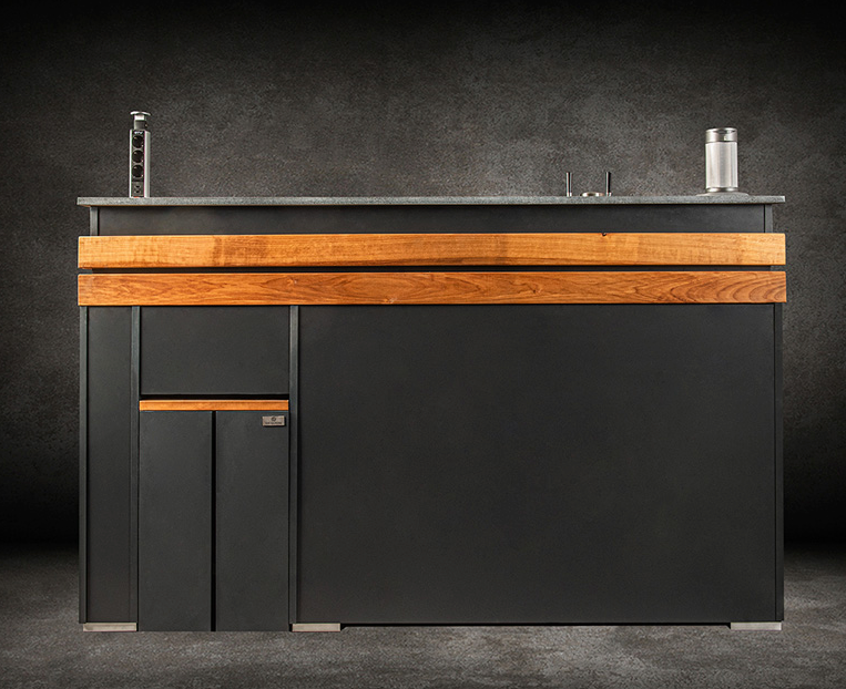 Grillandia Outdoor Bar Entertainment, kegerator, Ice maker and Weather Cover - 2M