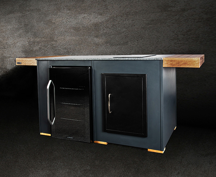 Grillandia Outdoor Kitchen Fridge,Hob and Weather Cover - 2M