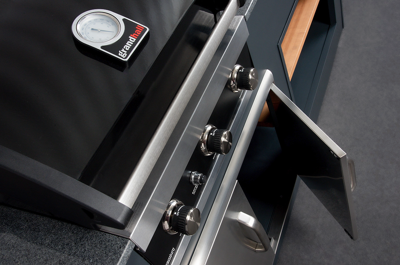 Grillandia Outdoor Kitchen Maxim G5, Big Green Egg and Weather Cover