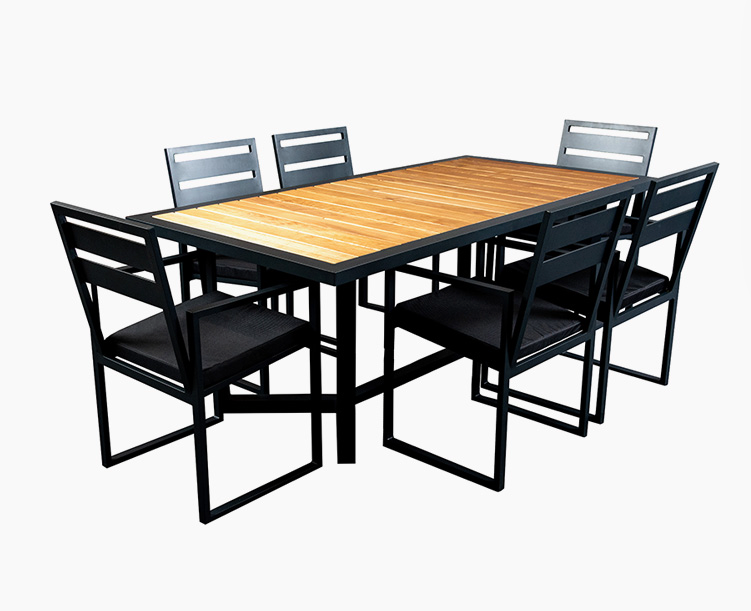 Grillandia Ribeye Outdoor Dining Table Set