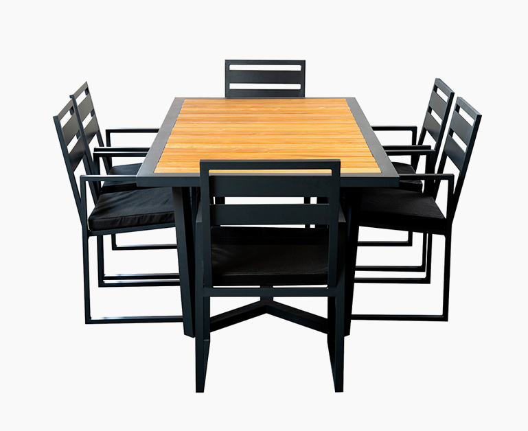 Grillandia Ribeye Outdoor Dining Table Set