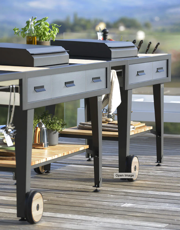 Airforce E-Cook BBQ Luxury Outdoor Cooking With 58cm Induction Hob 1.1M