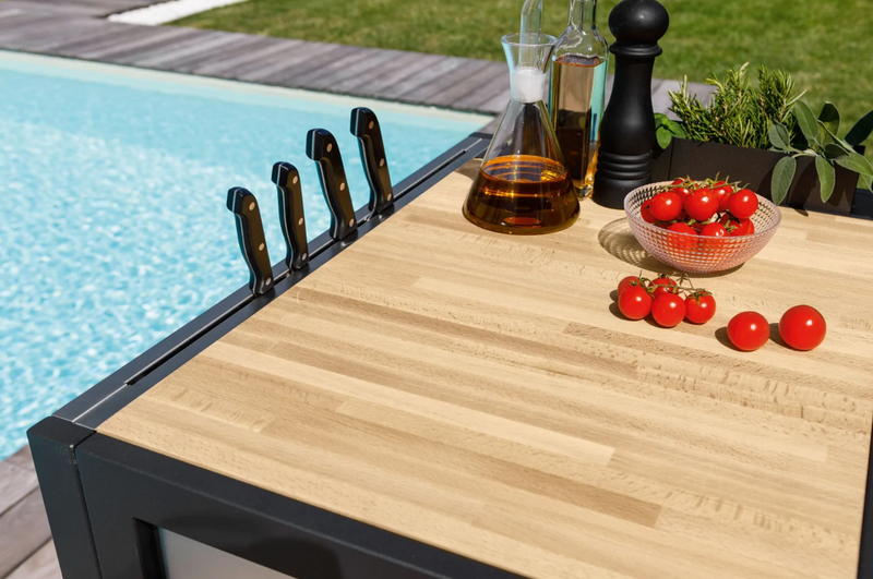 Airforce E-Cook BBQ Luxury Outdoor Cooking With a 58cm Induction Hob 1.5M