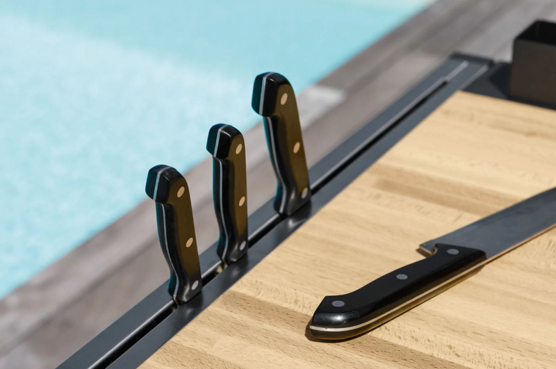 Airforce E-Cook Knife Holder Attachement for the E-Cook BBQ's