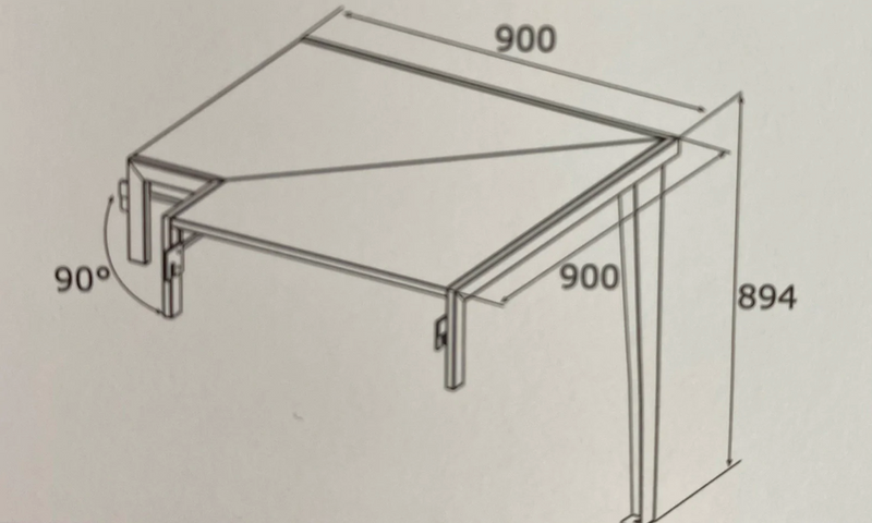 Airforce E-Cook BBQ 90 Degree Joint Kit With Leg-KEG002