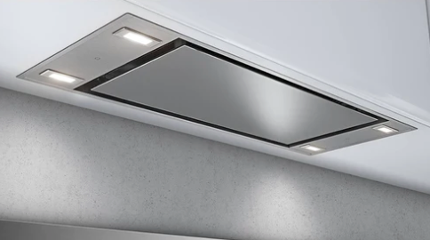 Airforce F96 TLC 83cm Ceiling Island Cooker Hood with Integra System - Stainless Steel