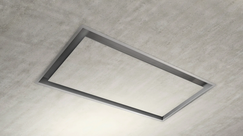 Airforce Raffaello 100cm Premium Ceiling Cooker Hood - Paintable Stainless Steel