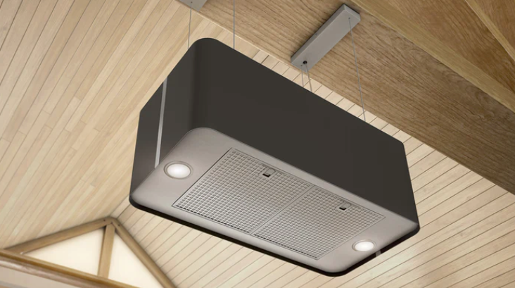 Airforce F181 XXL 70cm Premium Island Cooker Hood With Integra System - Black