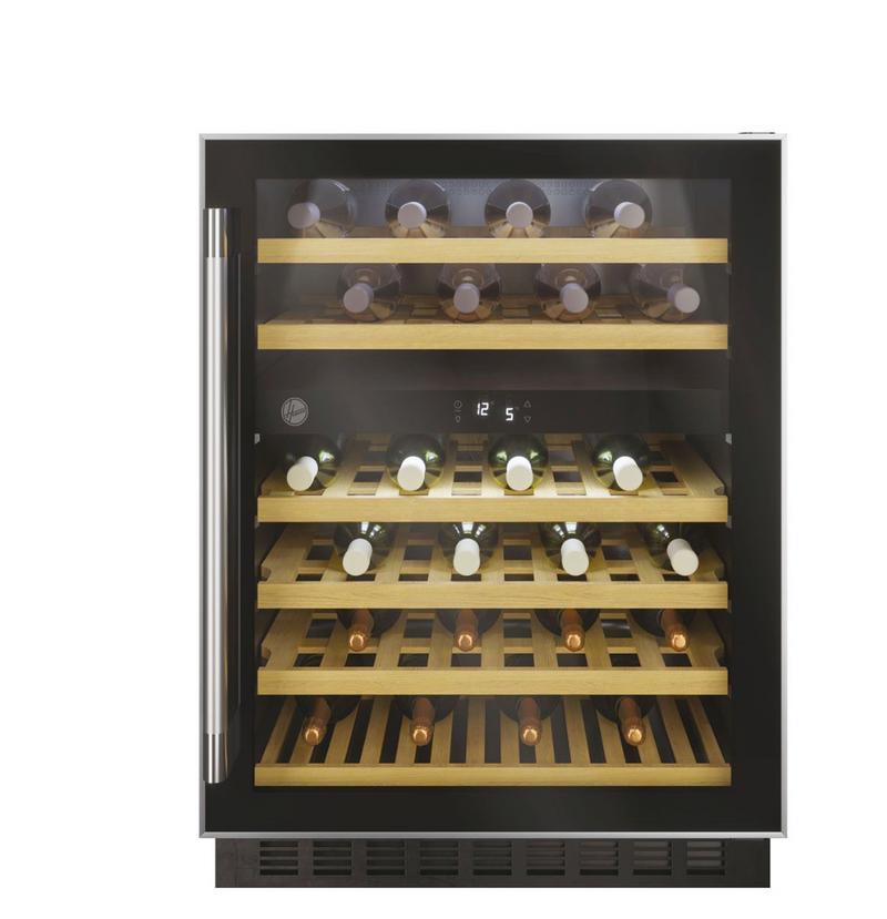 Hoover HWCB60UK/N 46 Single Bottle Freestanding Wine Fridge