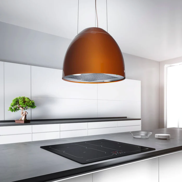 Airforce New Moon 45cm Island Cooker Hood with Integra System - Copper ...