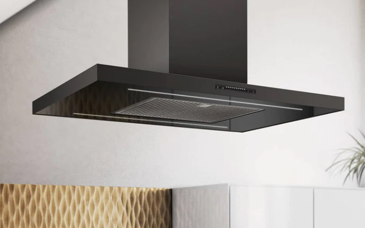 Airforce F200 Black 90cm Island Hood