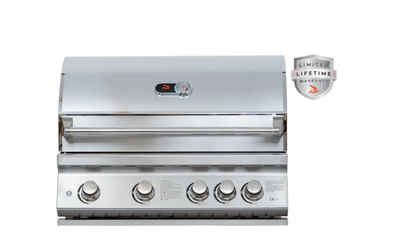 Outdoor kitchen L Shape BBQ & Pizza oven