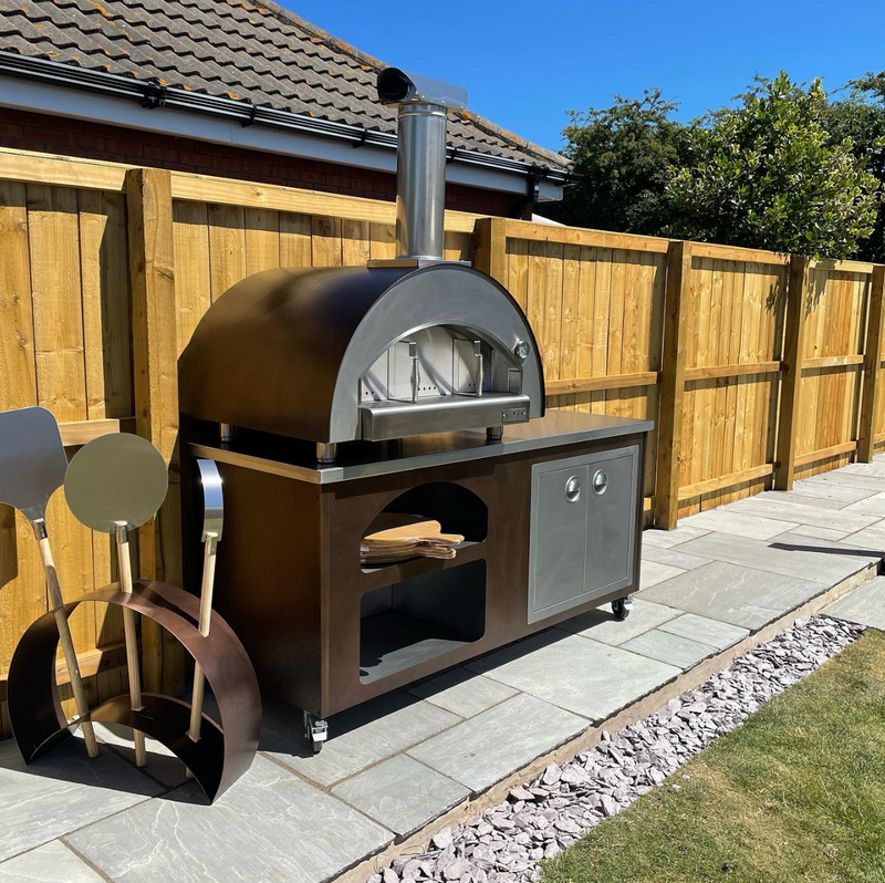 Outdoor cabinet & Pizza oven Cooper